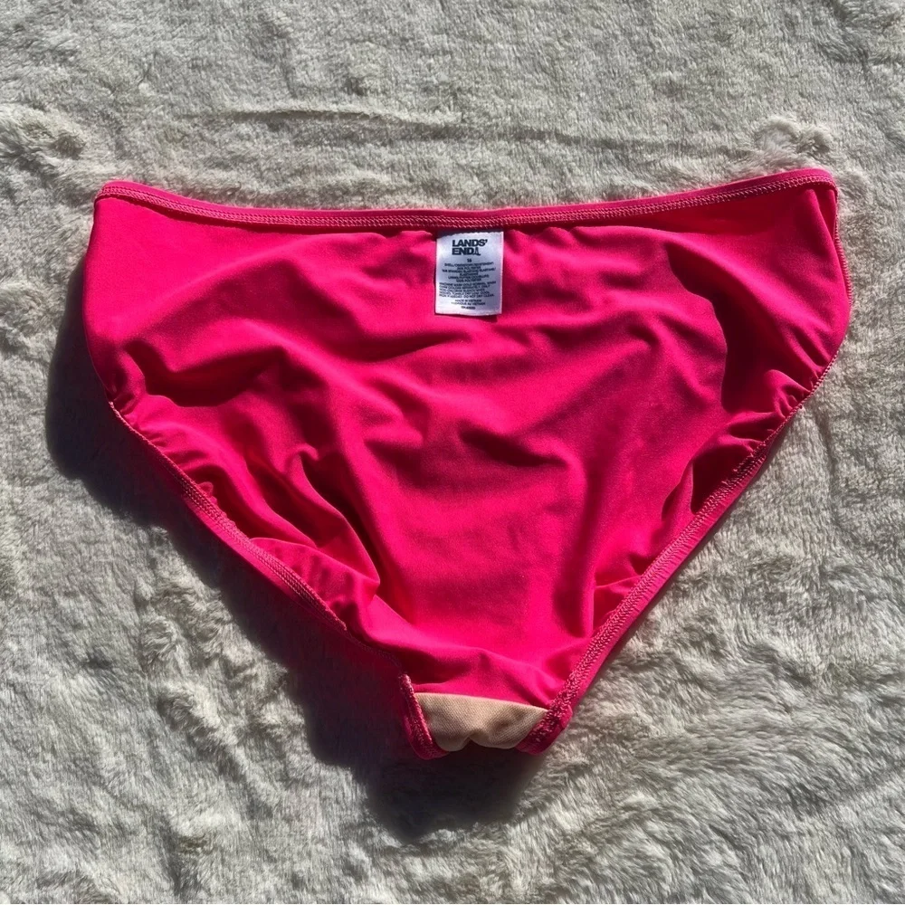 Lands’ End Long Sleeve Rash Gaurd and Swim Bottoms XL